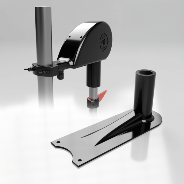 SniperFoot Sonar Mount – Precision Control for Forward-Facing Sonar (MotorGuide Xi3)